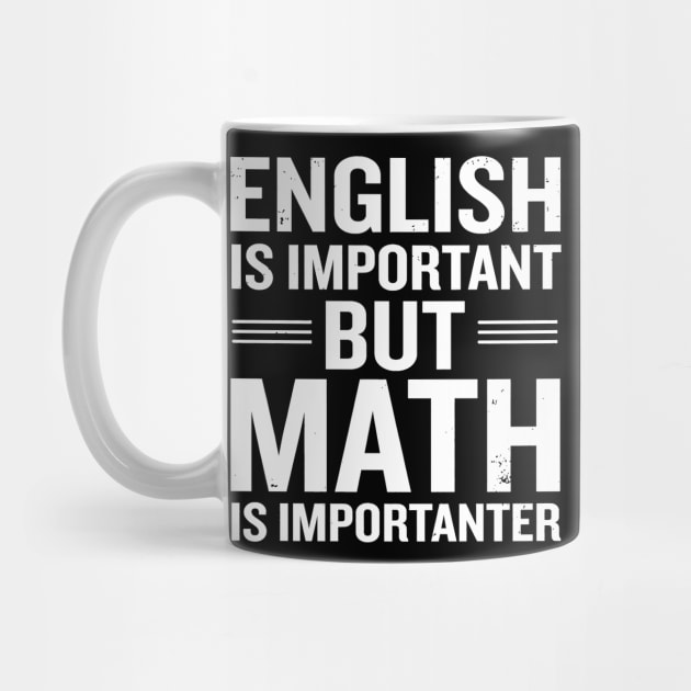 English Is Important But Math Is Importanter by hanespace